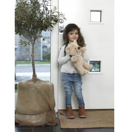 Teddykompaniet Malte Gray Bear 27 cm