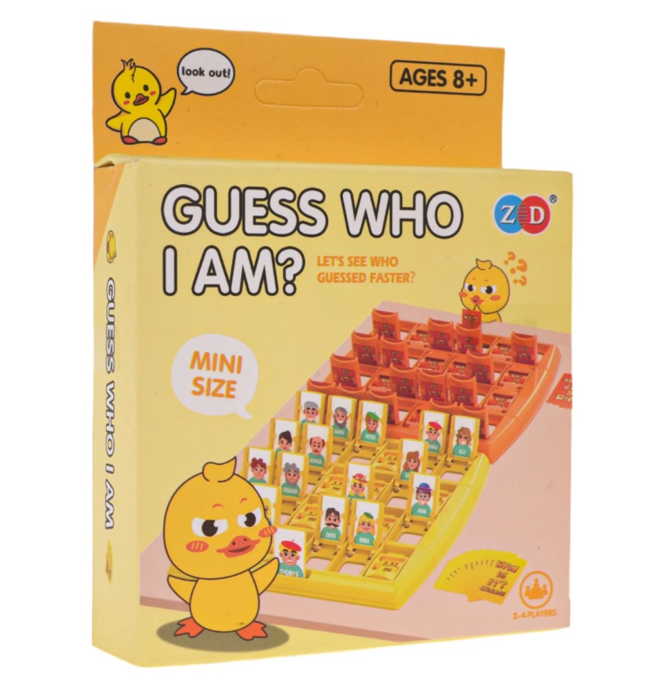 Guess Who Duck Game for Kids and Adults