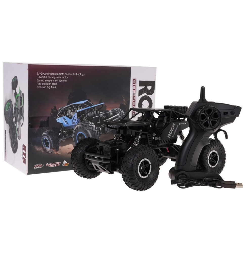 Crawler rover 1:16 r/c negru