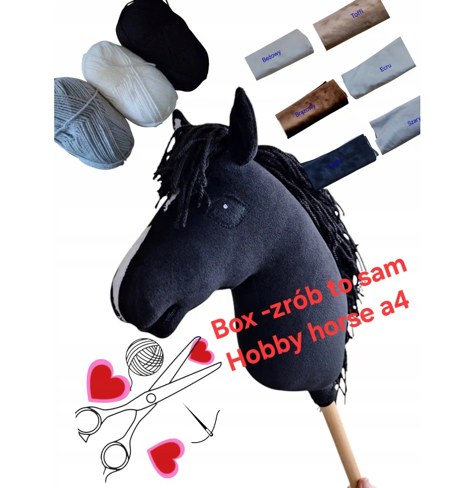 Set hobby horse pentru realizare A4