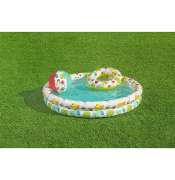 Piscină gonflabilă 3in1 pentru copii 122x20cm