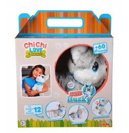 Câine interactiv Happy Husky 30 cm