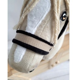 Hobby Horse A3 Beige Halter with Fur