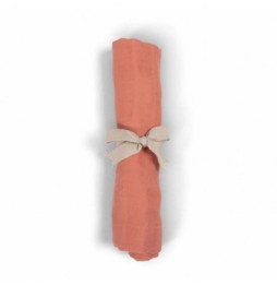 Filibabba muslin diaper 65x65 cm coral