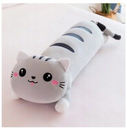 Plush Cat Toy 80 cm Brown