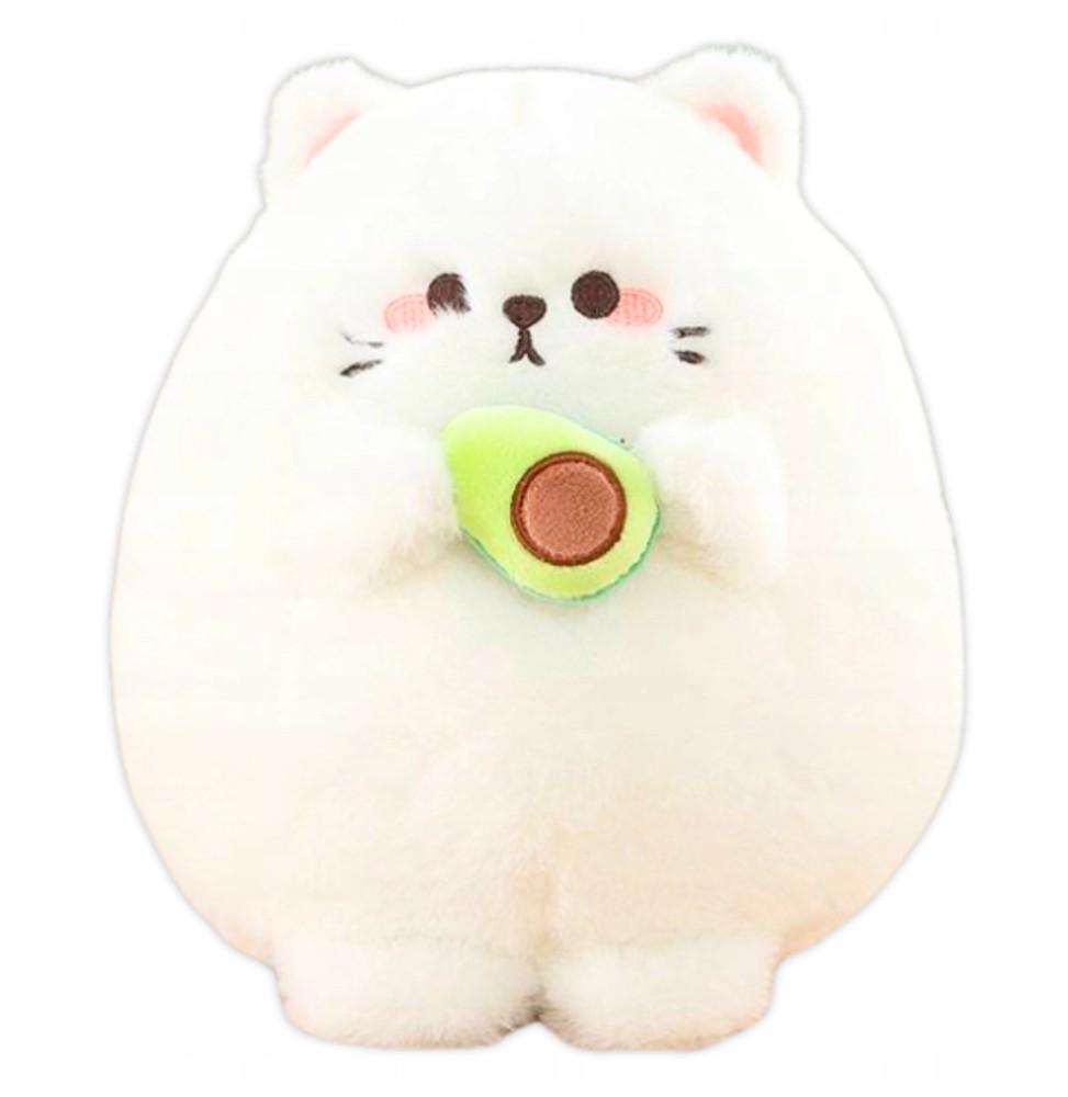 Avocado Cat 25 cm White