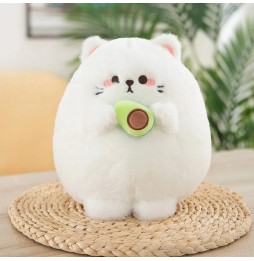 Avocado Cat 25 cm White