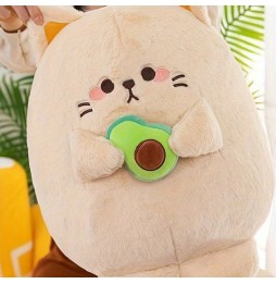 Avocado Cat 25 cm White