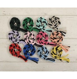 Black and Purple Lead Rope for Hobby Horse