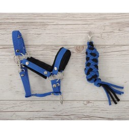 A3 Halter with Fleece and Lead for Hobby Horse