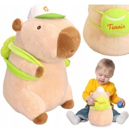 Plush Capybara with Backpack 23 cm