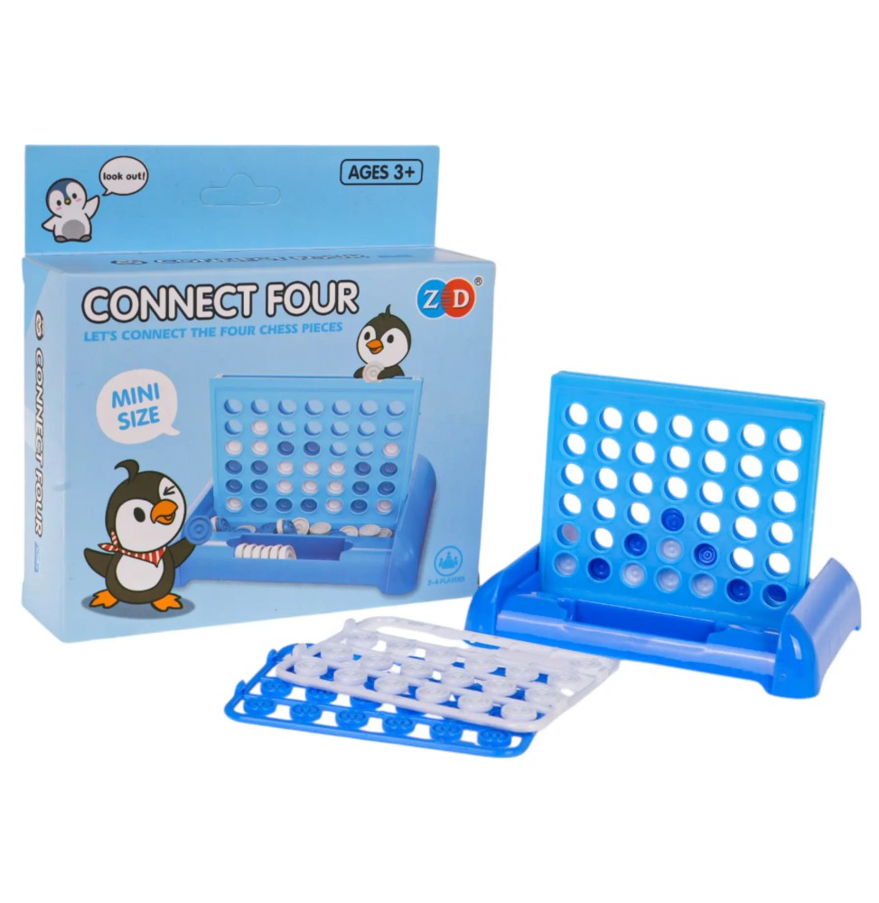 4 in a Row Penguin Game for Kids and Adults