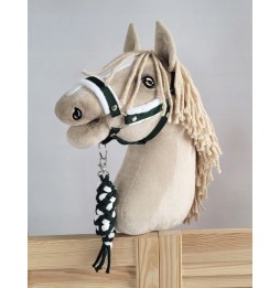 Hobby Horse Lead Rope in White and Khaki