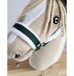 Hobby Horse Lead Rope in White and Khaki