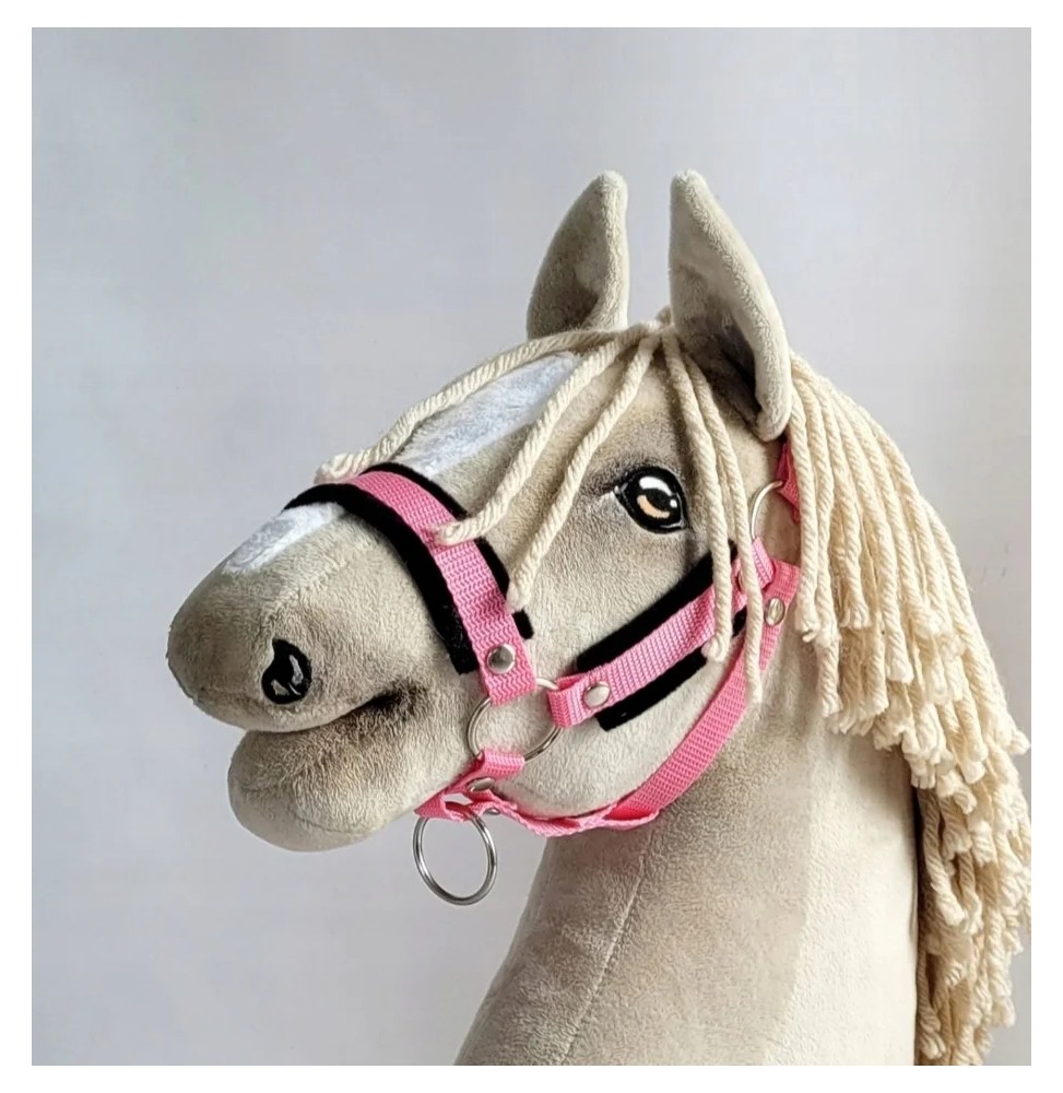 Adjustable Hobby Horse A3 Halter - Pink