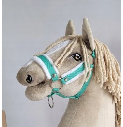 Hobby Horse Halter A3 - mint with fur