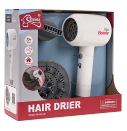 White Hair Dryer with Accessories