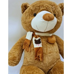 Giant Bear Beti 160 cm Milk Chocolate