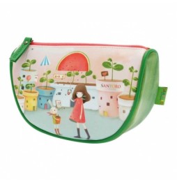 Kori Kumi Large Pencil Case - Melon Showers