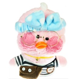 Lalafanfan Pink Duck Plush Toy