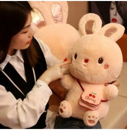 Peach Bunny Plush Toy 60 cm