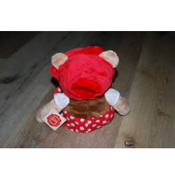 New 30 cm Plush Bear with Red Hood