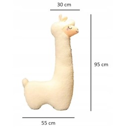 Large 100 cm Alpaca Plush Toy for Kids