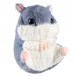 Plush Hamster with Blanket 3in1 - cuddle toy for kids