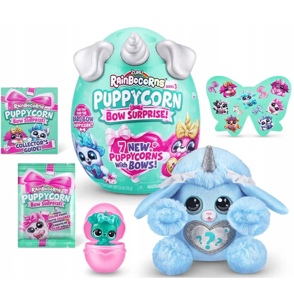 Rainbocorns Puppycorn Surprise Plush Toy