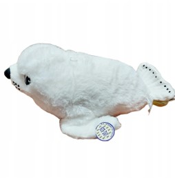 White Plush Seal 40 cm