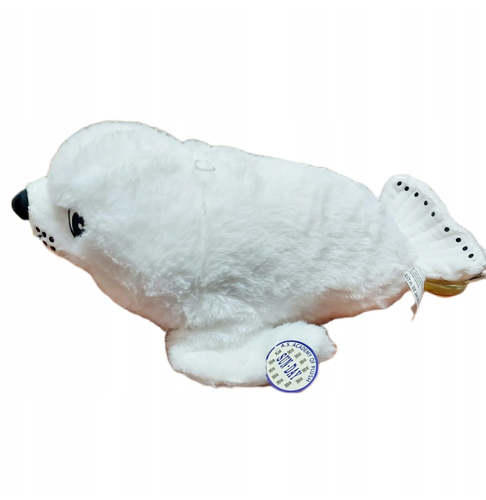 White Plush Seal 40 cm