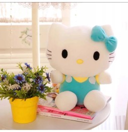 Blue Hello Kitty Plush Toy 20 cm