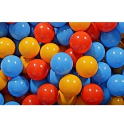 Set of 400 plastic balls 7cm Meowbaby