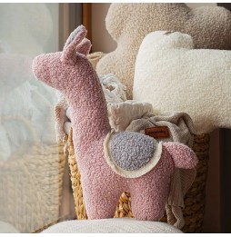 Pink Plush Alpaca 44 cm for Kids