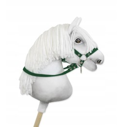 Hobby Horse Reins Bottle Green