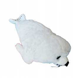 White Plush Seal 40 cm