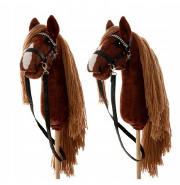 Hobby Horse Chestnut A3 Brown Stick Horse