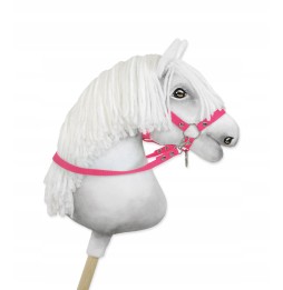 Wodze Hobby Horse - ciemnoróżowe akcesoria