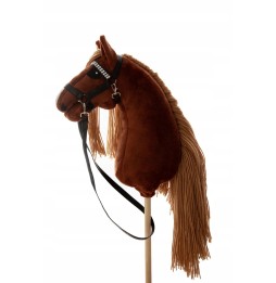 Hobby Horse Chestnut A3 Brown Stick Horse