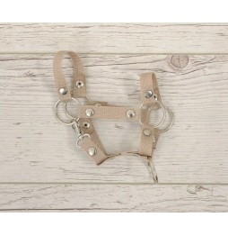 Hobby Horse A4 Halter - Beige