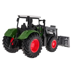 Tractor verde cu lama pentru copii peste 3 ani