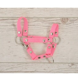 Pink A4 Halter for Hobby Horse