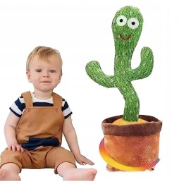 Dancing Cactus Interactive LED Toy