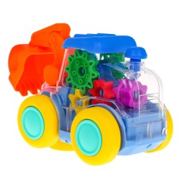 Interactive Colorful Excavator for Kids 3+