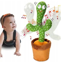 Dancing Cactus Interactive LED Toy