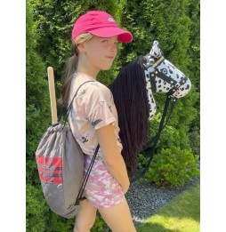 Hobby Horse Backpack - Gray Tartan