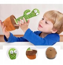 Dancing Cactus Interactive LED Toy