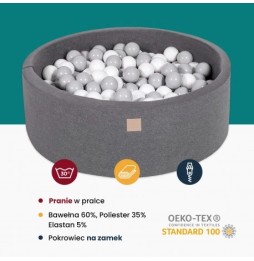 Meowbaby dry ball pool 90x30cm for kids