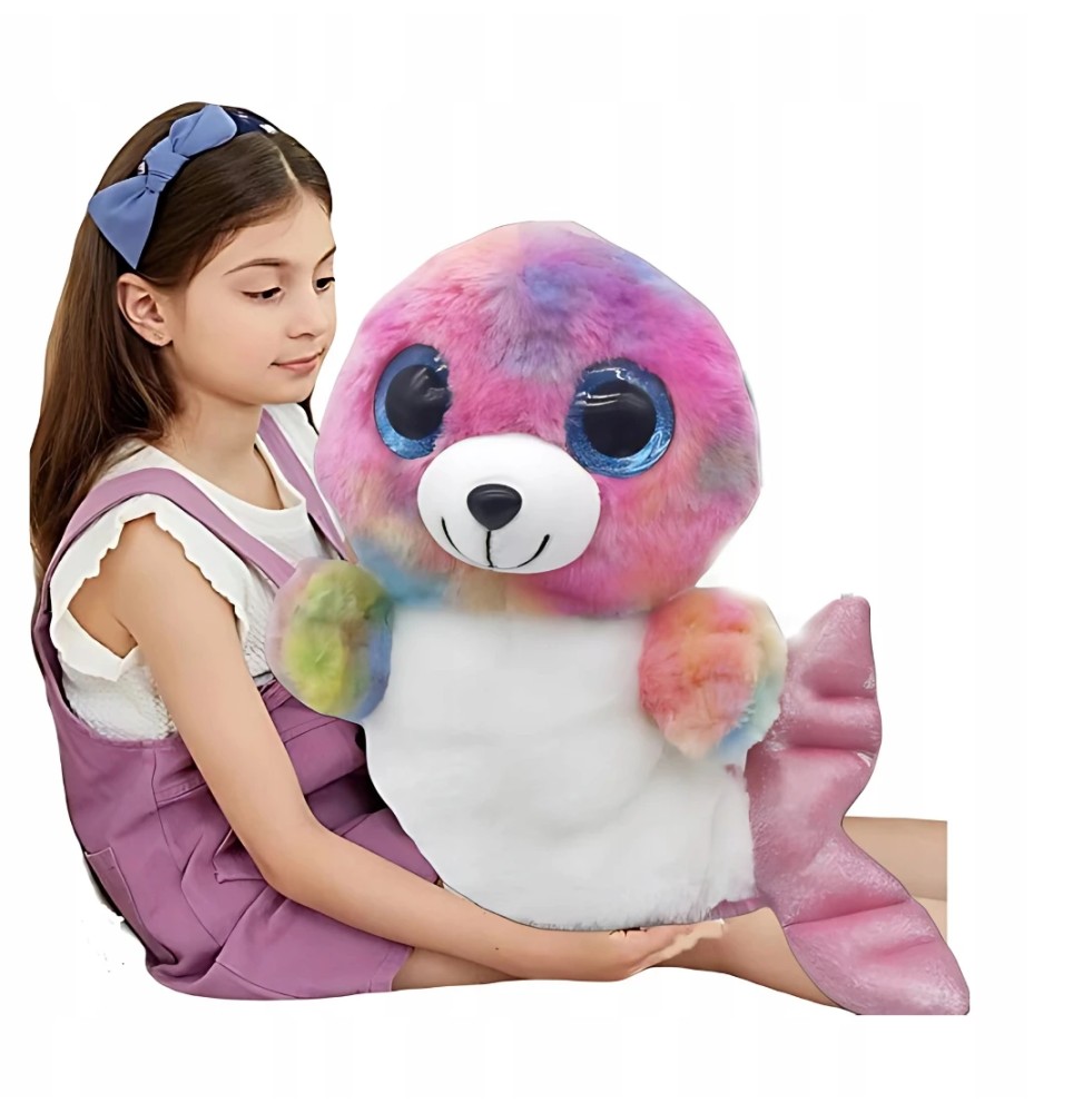 Plush Seal Mermaid 60 cm Soft Toy