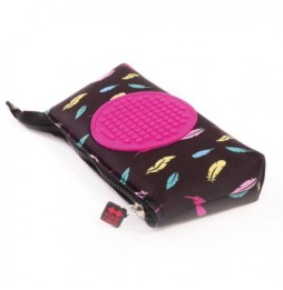 Zippered Neoprene Pencil Case with Creative Panel